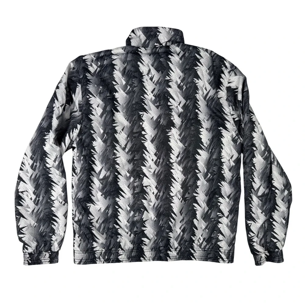 Adidas Juventus Reversible Anthem Jacket Mens Medium Black Pink HS9808 Excellent